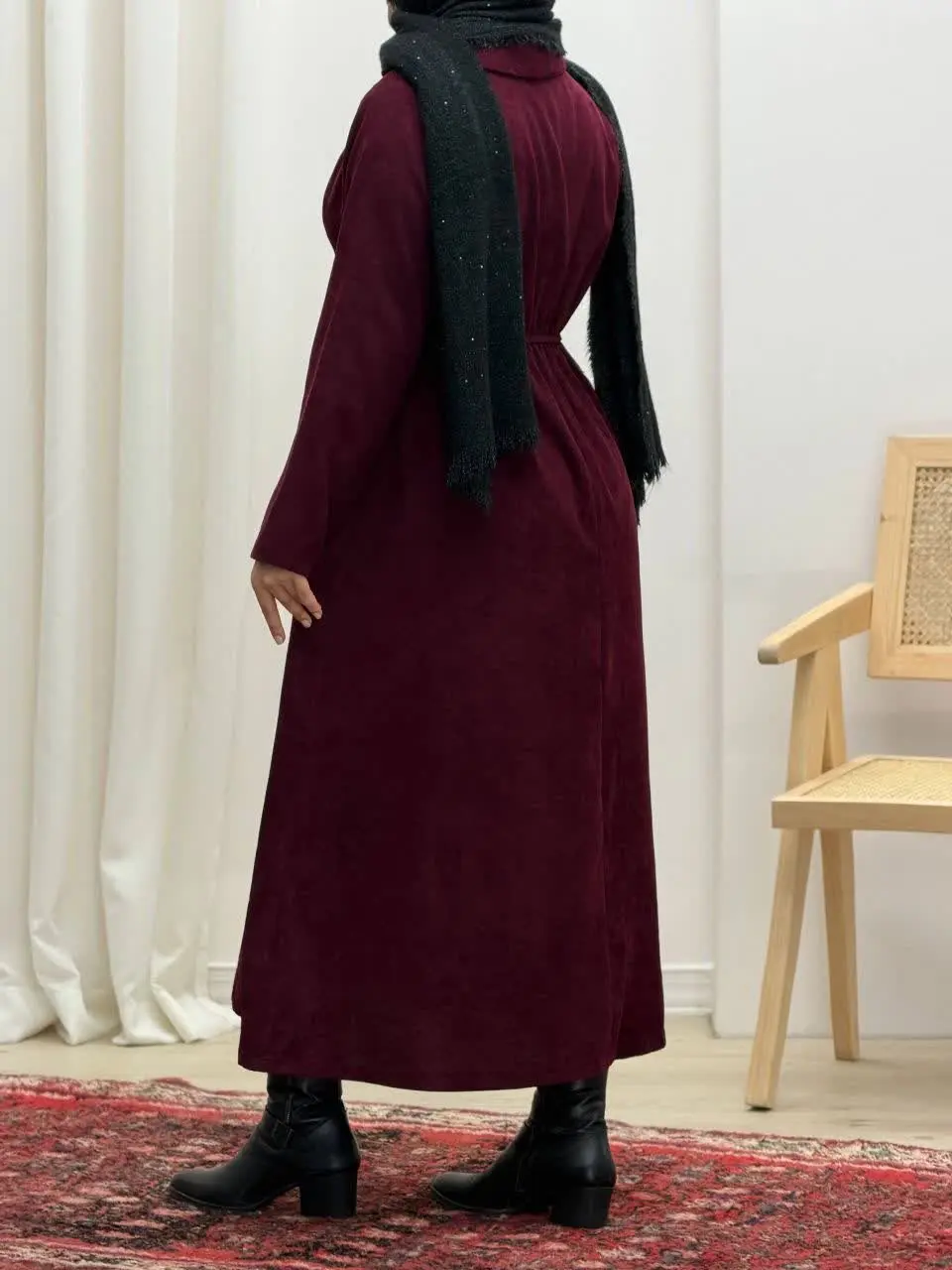 3717-مانتو مزونی وقار